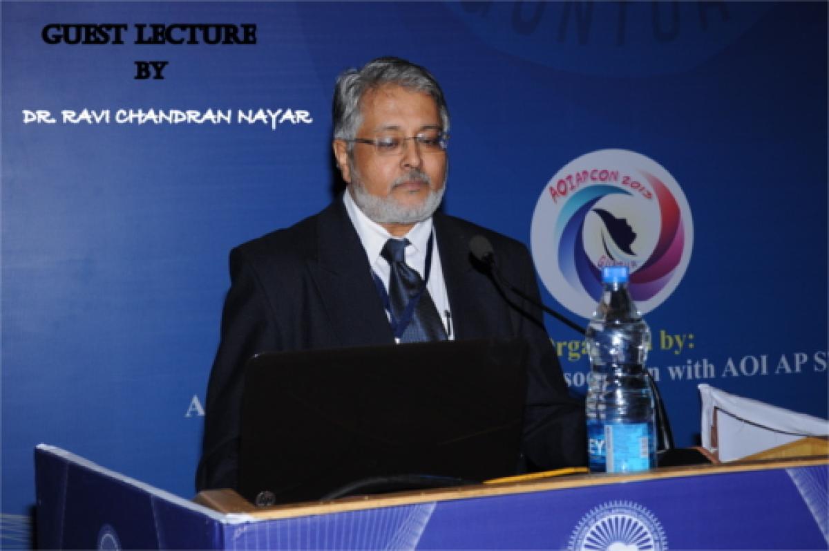 Guest Lecture by Dr. Ravichandran Nayar